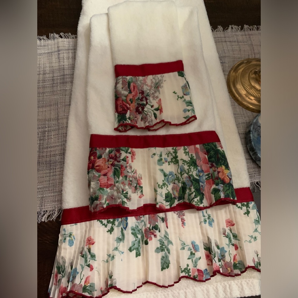 Vintage Towel Set 3 Pcs